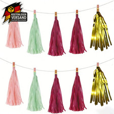 20 Stück Quasten Girlande