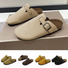 Herren-Wildleder-Clogs Weiche