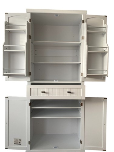 Weißer 180 küchenschrank - 180,