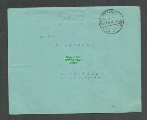 B6301 brief sbz gebühr - b6301,