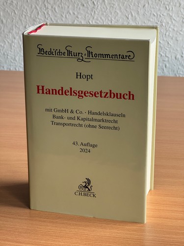 Hopt handelsgesetzbuch - hopt,