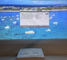 NEC UM301W WXGA LCD Beamer Projektor Kurzdistanz 3000 ANSI Lumen / 660h (*348)