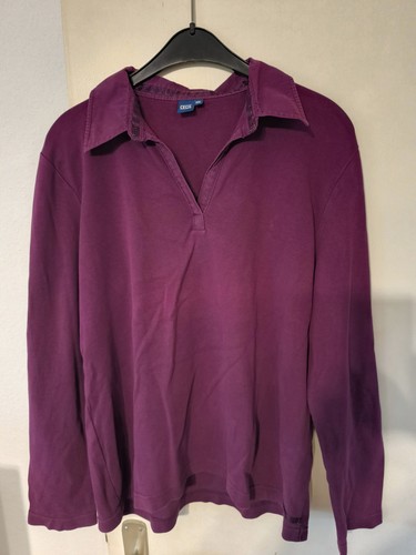 Lila langarm shirt - lila,