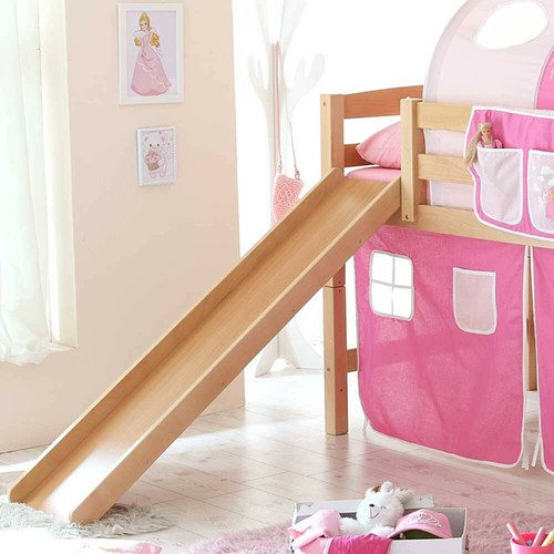 Kinder hochbett vollholz - kinder-hochbett,,