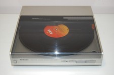 Technics SL-5 Plattenspieler Tangential Direct Drive Automatic, silber, vintage