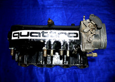 Ansaugbrücke m. Drosselklappe Audi 80 90 B2 100 C2 Quattro 035133223AH Automatik