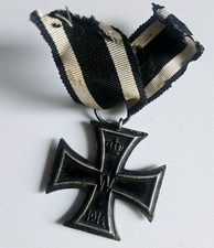 WW1 EK 2 1914 - Eisernes Kreuz 2.Klasse Hersteller `"EM ? "  Original