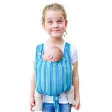 Hoppediz Puppentrage Kinder-Spielzeug für Puppen und Kuscheltiere, Design Antigu