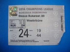 Ticket bvb dortmund - 96/97,