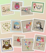 Farbiges Kreuzstichmuster als