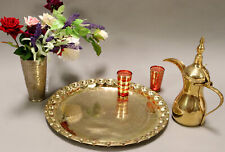 43 cm Ø Orient arabisch Messing Tisch tablett Teetisch Teller für beisteltisch