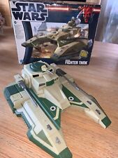 Hasbro Star Wars 37637 Republic fighter Tank grün Raumschiff komplett RARE