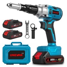 25000N 18V Akku Nietpistole Elektrisch Blindnietgerät Popnietenzange für Makita