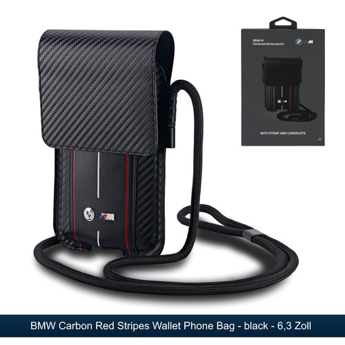Bmw handy tasche carbon red - tasche,