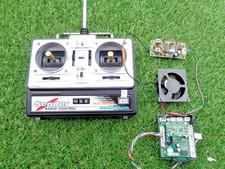 RC Panzer Steuerung Set Fahrtenregler Fernsteuerung Heng Long 27Mhz mit Lüfter