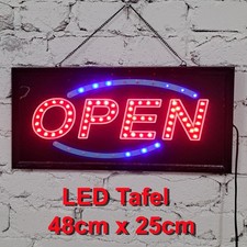 LED OPEN Schild Werbeschild