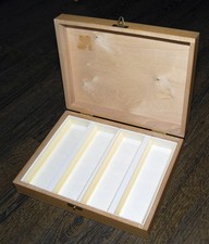 Dia Sortierkasten Aufbewahrungskasten Holz Vintage für 168 Dias