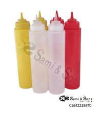 Saucenflasche 36 Unzen Spender, Mayo/Ketchup/Senf, Gewürz (6er Pack)