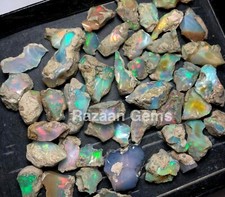 Cut Grade Opal Rough Lot AAA Grade 10 Stück Large Size Ethiopian Welo Opal Raw