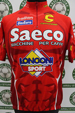 Radtrikot Bike Saeco Cannondale Gr. L D401 Shirt Maillot Trikot Jersey