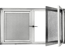 Wolfa Stahlkellerfenster Typ SD2 ESG 1000 x 400 mm 2 Flügelig Links Rechts