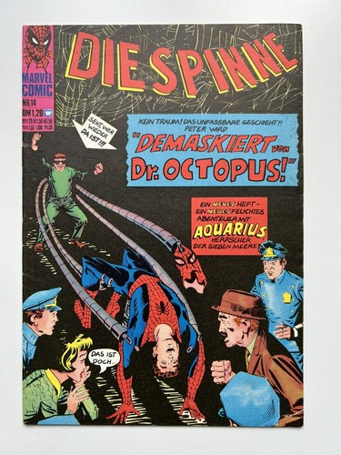 Comic die spinne - die,