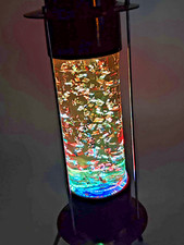 Glitzer Spins seltene Vintage UdSSR Space Lavalampe alte Sowjetzeit...