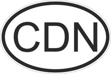 Oval sticker license plate