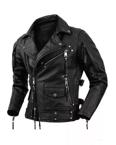 Herren used look schwarz retro - schwarz,