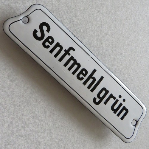 Senfmehl grün antikes - senfmehl,
