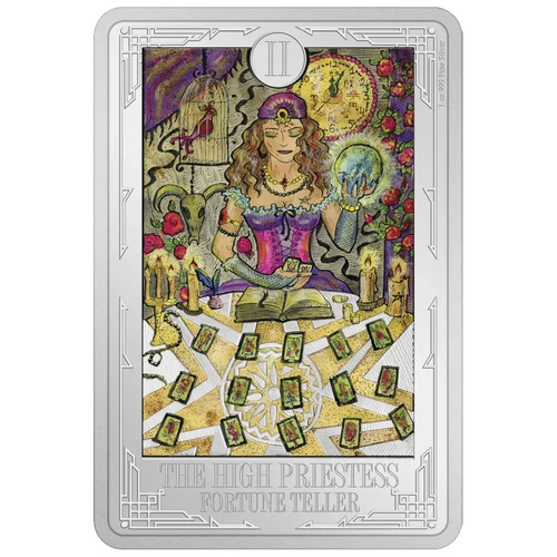 Silbermünze tarotkarten die - silbermünze,