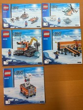 Lego Arctic 60036 Arktis Basis Lager 5 Bauanleitungen top Zustand