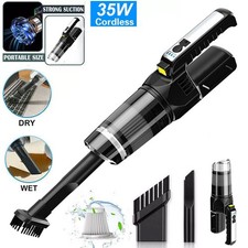 9000Pa Kabellos Mini Handstaubsauger Nass&Trocken – Akku für Auto Büro Haus Neu