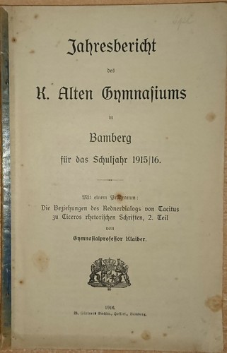 Altes gymnasium bamberg - altes,