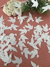 30 weiße Tauben Streudeko Hochzeit Tischdeko Hochzeits-Deko Hobbyauflösung (K40)