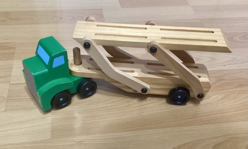 Holzspielzeug autotransporter - holzspielzeug,,