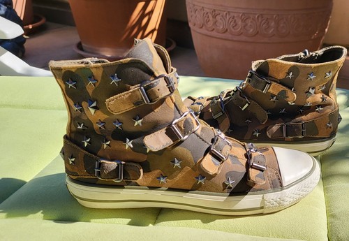 Ash high top sneaker - ash,