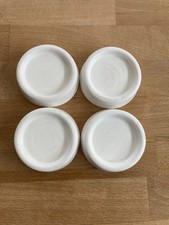 Waschmaschinen Schwingungsdämpfer Unterlage - 4er Set - in weiss wie neu