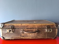 Antiker Reisekoffer 50er Jahre  Pappkoffer Requisite Dekoration Vintage