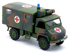 Schuco 452667000 MB Mercedes Benz Unimog S 404 Militär BW Bus Bundeswehr 1:87 H0