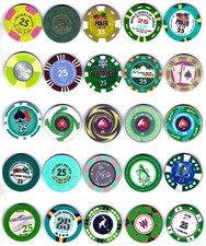 POKER CHIPS COLLECTION WSOP