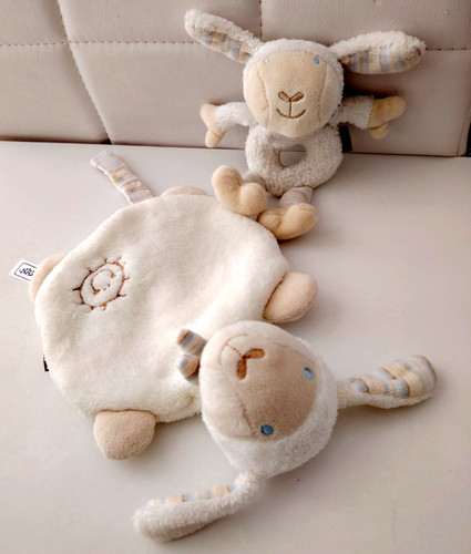 Schaf babyfehn fehn set lamm - set,