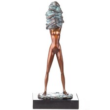 Bronze Skulptur Weiblicher Akt