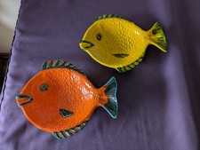 Vintage Keramik Anbietschale Schälchen Fisch Italien Italy 70er 