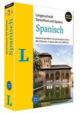 Spanisch mit System von Langenscheidt mit 2 Büchern, 4 Audio-CDs und 1 MP3-CD