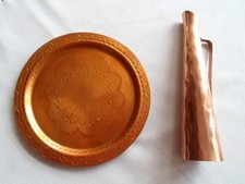 Kupfer - Vase 70er Jahre - Ø