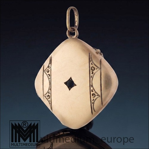 Antiker jugendstil rotgold - antiker,