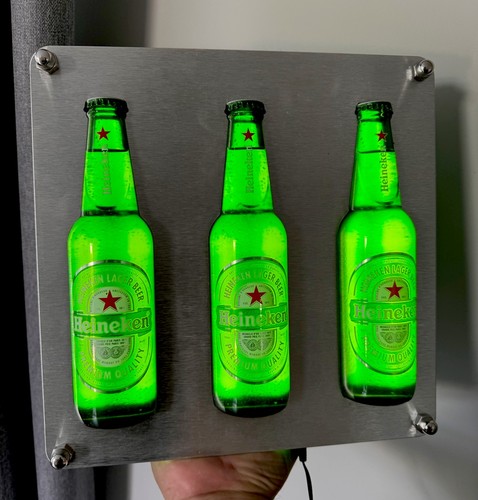 Heineken werbung lampe bar - heineken,