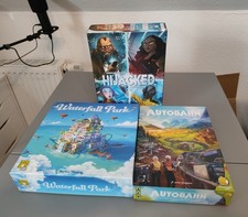 Brettspiele Set: Autobahn, Waterfall Park, Hijacked (Inkl. Promos)