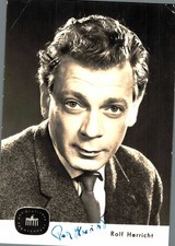 Rolf Herricht     **   Original Unterschrift auf Karte **   N 122